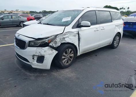 2015 Kia Sedona Lx z USA, uszkodzony, nr VIN KNDMB5C12F6018423